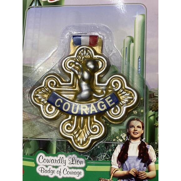 Rubie's - The Wizard of Oz Badge Of Courage NEW PLUS Headband And Tail - Picture 2 of 6